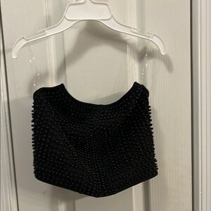 Windsor Black Studded Women's Top size small.